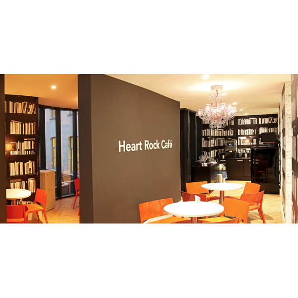 Heart Rock Café, de lunchruimte